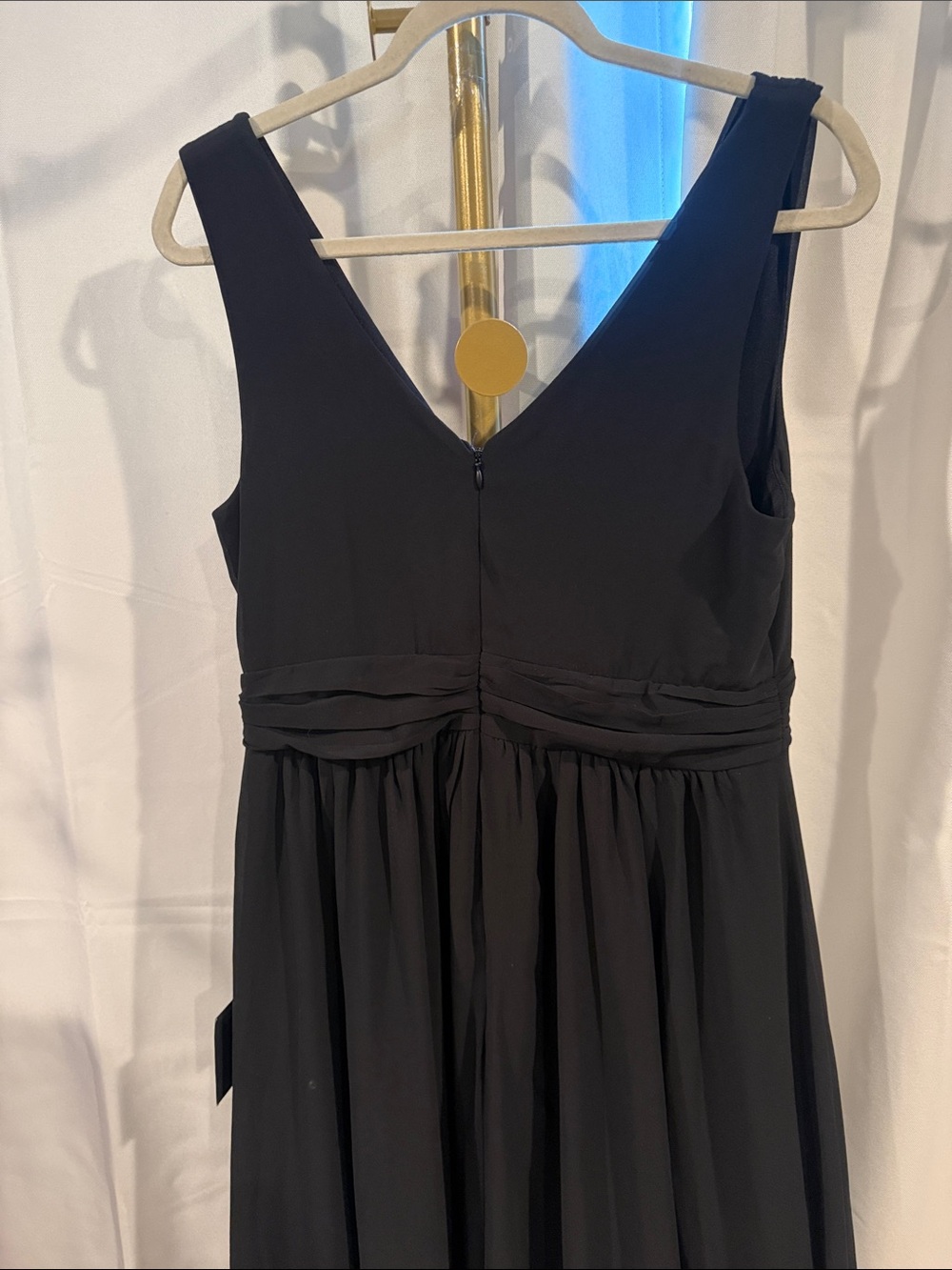 Lulu's Heavenly Hues Black Maxi Dress large $99 still on lulus site - Picture 10 of 13